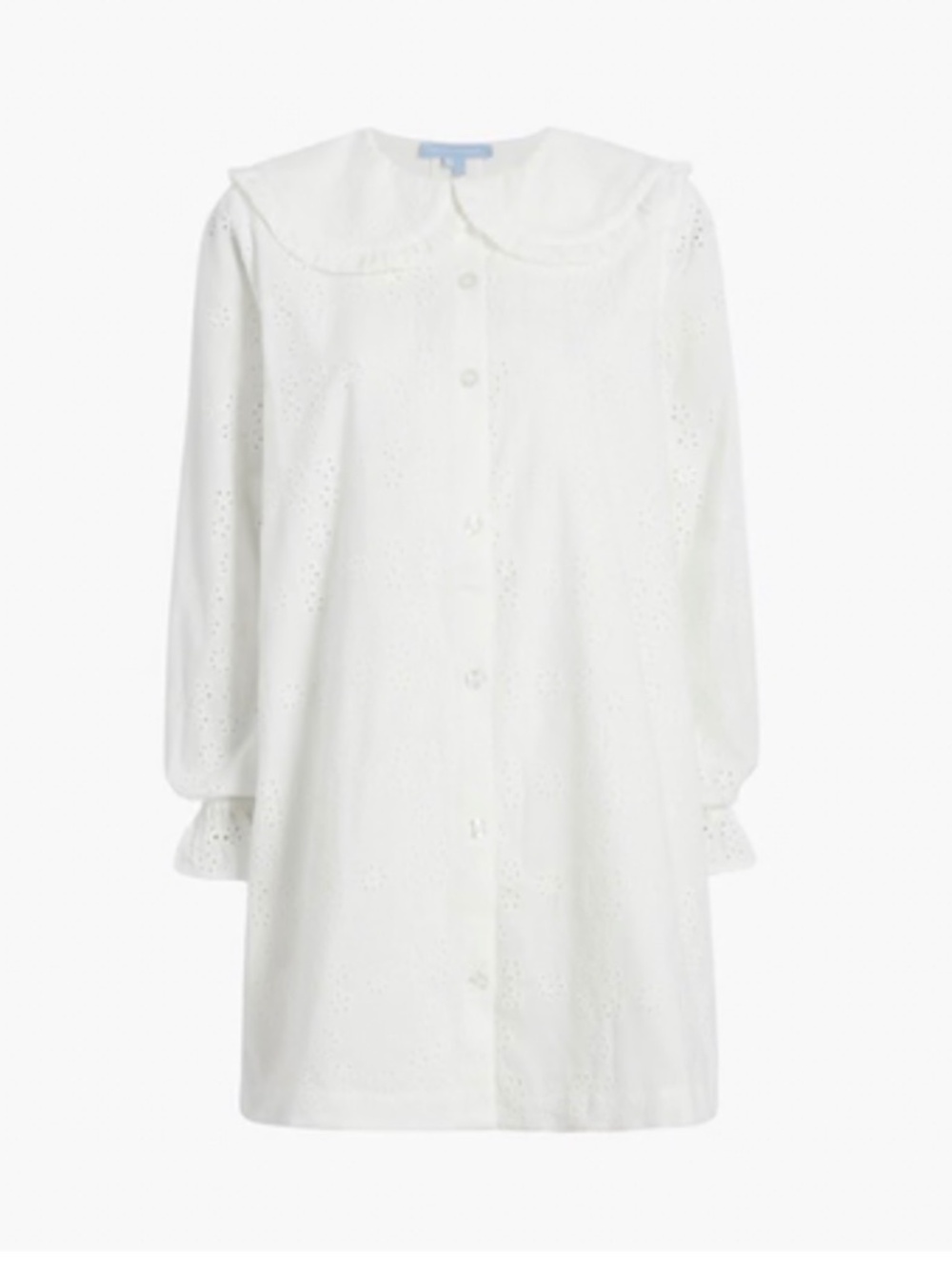 Hill House Home Evelyn Dress - White Eyelit